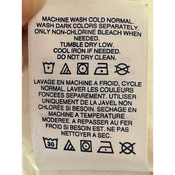 Lands' End White Down Puffer Vest Women's Size Small (6-8) - Picture 7 of 7